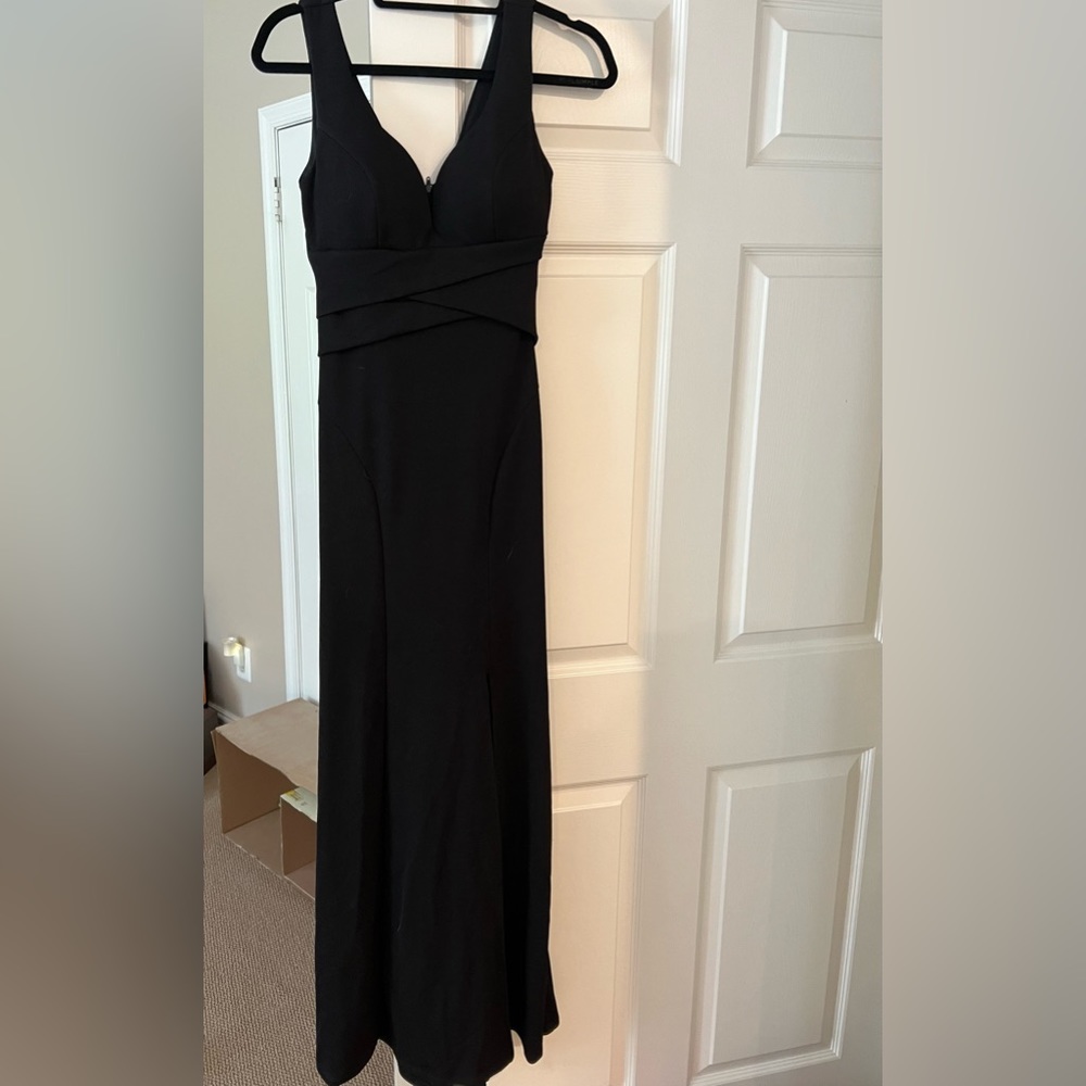 Beautiful long black dress